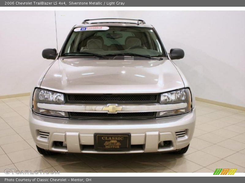 Silverstone Metallic / Light Gray 2006 Chevrolet TrailBlazer LS 4x4