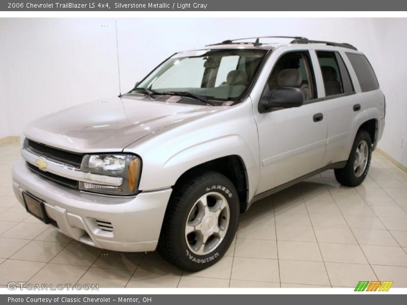 Silverstone Metallic / Light Gray 2006 Chevrolet TrailBlazer LS 4x4