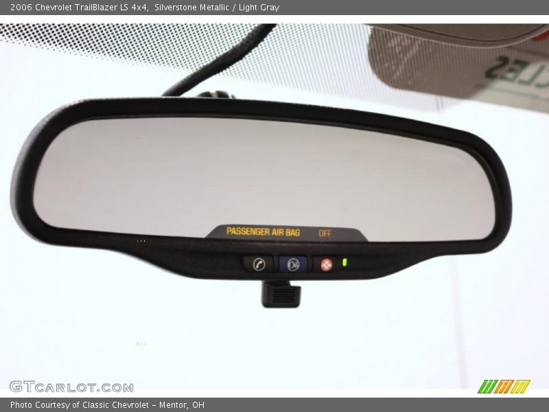 Silverstone Metallic / Light Gray 2006 Chevrolet TrailBlazer LS 4x4