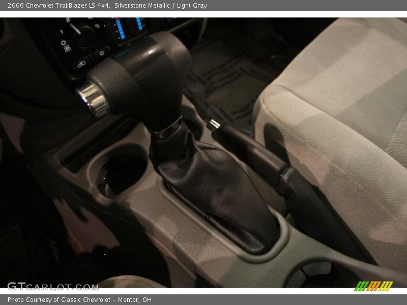 Silverstone Metallic / Light Gray 2006 Chevrolet TrailBlazer LS 4x4