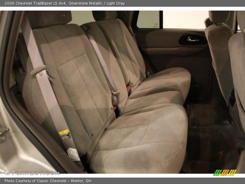 Silverstone Metallic / Light Gray 2006 Chevrolet TrailBlazer LS 4x4