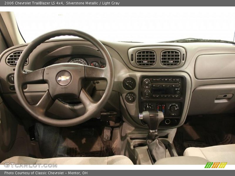 Silverstone Metallic / Light Gray 2006 Chevrolet TrailBlazer LS 4x4