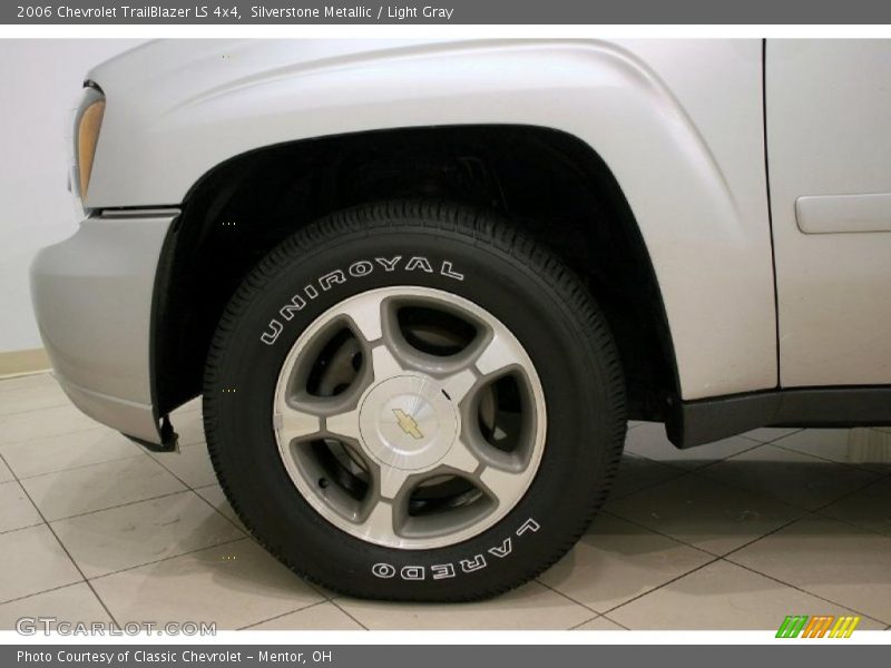 Silverstone Metallic / Light Gray 2006 Chevrolet TrailBlazer LS 4x4