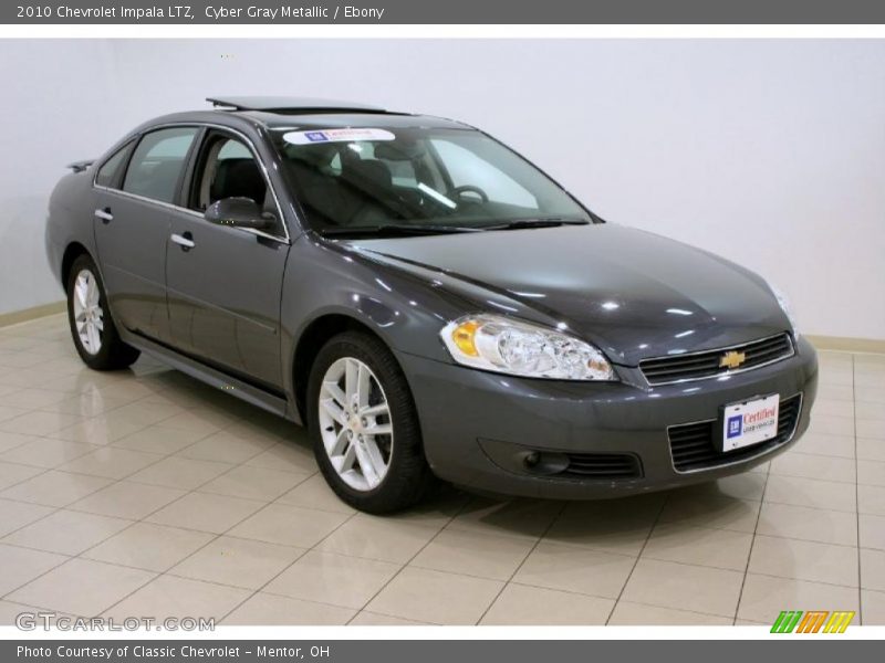 Cyber Gray Metallic / Ebony 2010 Chevrolet Impala LTZ