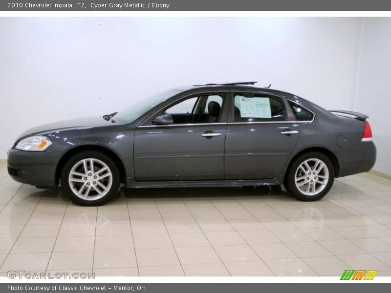Cyber Gray Metallic / Ebony 2010 Chevrolet Impala LTZ