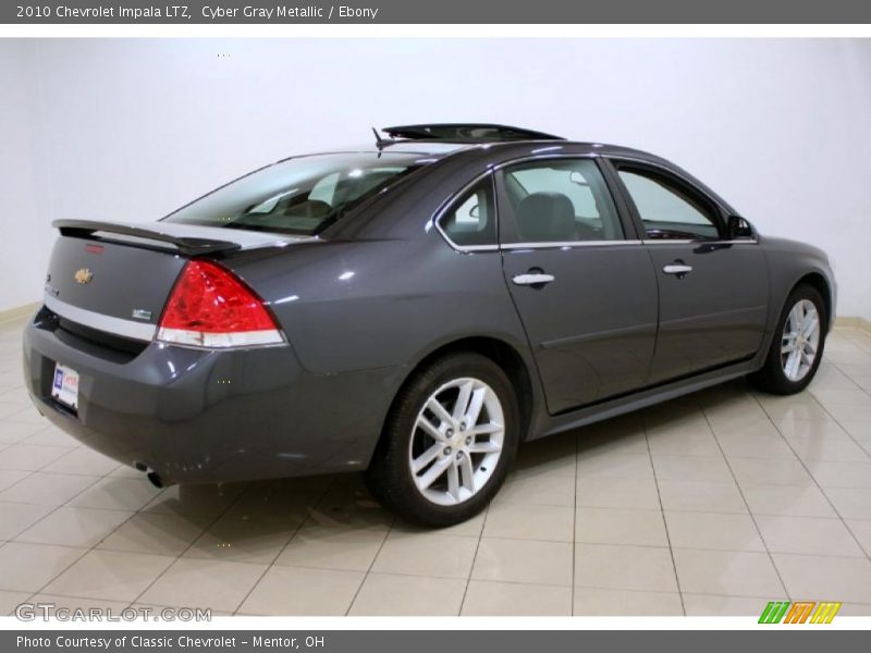 Cyber Gray Metallic / Ebony 2010 Chevrolet Impala LTZ