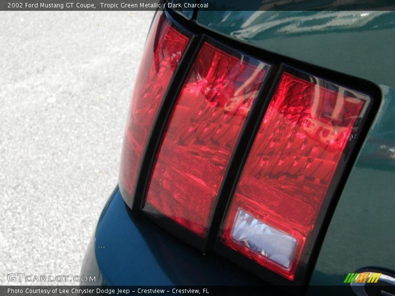Tropic Green Metallic / Dark Charcoal 2002 Ford Mustang GT Coupe