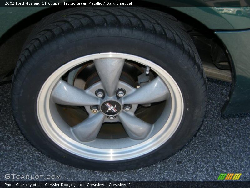 Tropic Green Metallic / Dark Charcoal 2002 Ford Mustang GT Coupe
