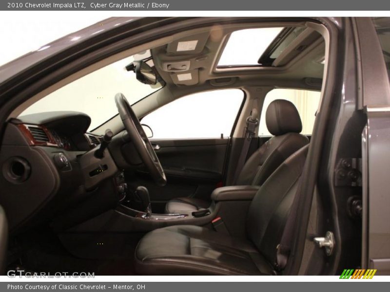 Cyber Gray Metallic / Ebony 2010 Chevrolet Impala LTZ
