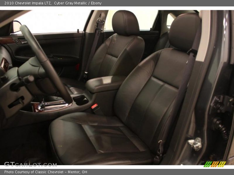 Cyber Gray Metallic / Ebony 2010 Chevrolet Impala LTZ