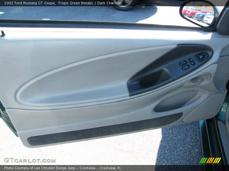 Tropic Green Metallic / Dark Charcoal 2002 Ford Mustang GT Coupe