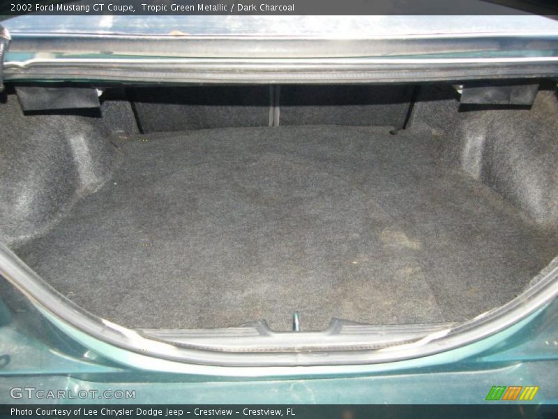 Tropic Green Metallic / Dark Charcoal 2002 Ford Mustang GT Coupe