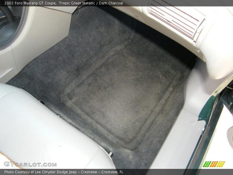 Tropic Green Metallic / Dark Charcoal 2002 Ford Mustang GT Coupe