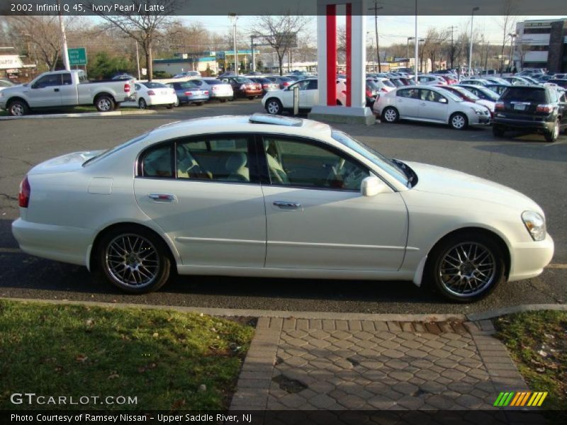Ivory Pearl / Latte 2002 Infiniti Q 45