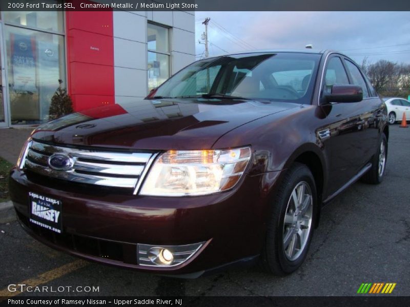Cinnamon Metallic / Medium Light Stone 2009 Ford Taurus SEL
