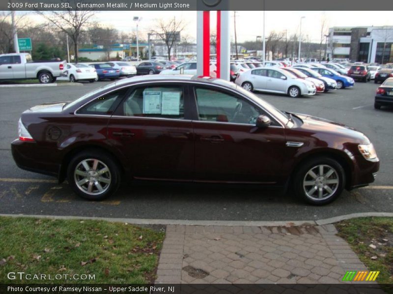 Cinnamon Metallic / Medium Light Stone 2009 Ford Taurus SEL