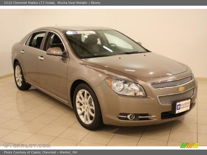 Mocha Steel Metallic / Ebony 2010 Chevrolet Malibu LTZ Sedan