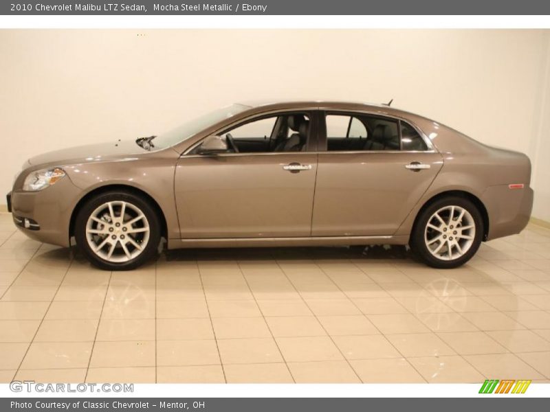 Mocha Steel Metallic / Ebony 2010 Chevrolet Malibu LTZ Sedan