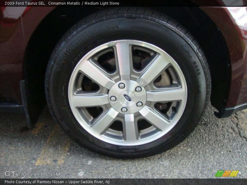 Cinnamon Metallic / Medium Light Stone 2009 Ford Taurus SEL