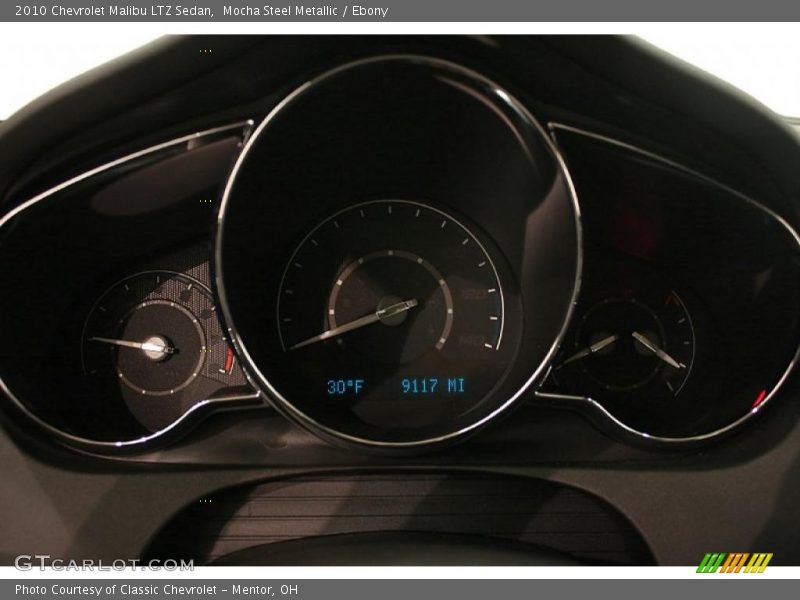 Mocha Steel Metallic / Ebony 2010 Chevrolet Malibu LTZ Sedan