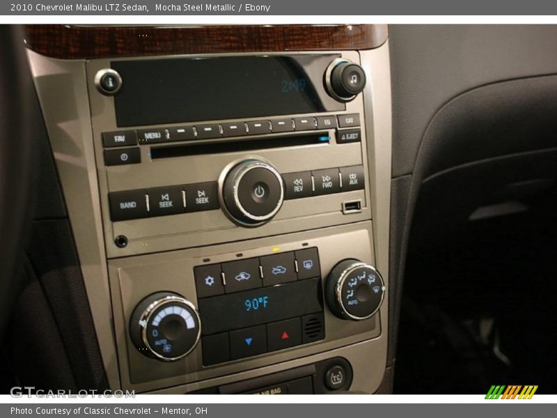 Mocha Steel Metallic / Ebony 2010 Chevrolet Malibu LTZ Sedan