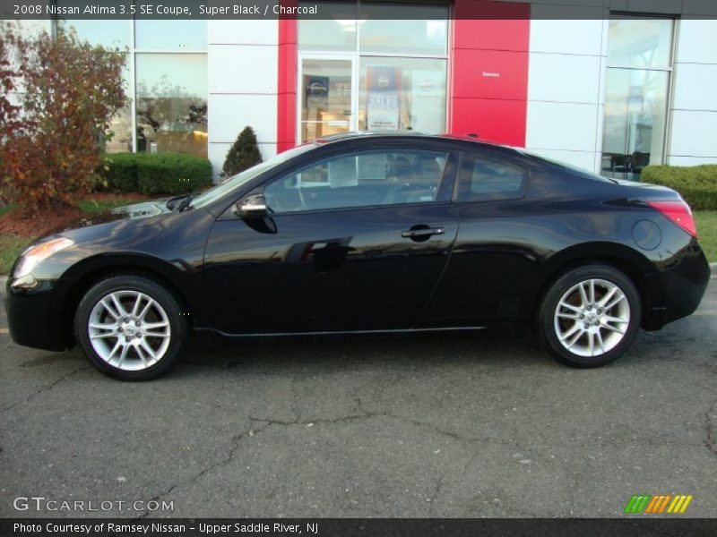 Super Black / Charcoal 2008 Nissan Altima 3.5 SE Coupe