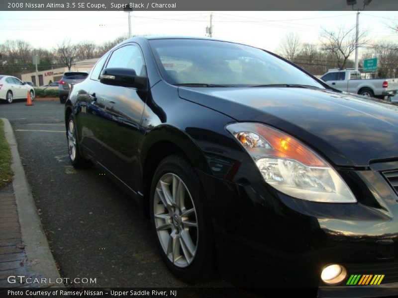 Super Black / Charcoal 2008 Nissan Altima 3.5 SE Coupe