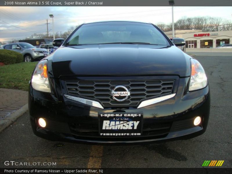 Super Black / Charcoal 2008 Nissan Altima 3.5 SE Coupe