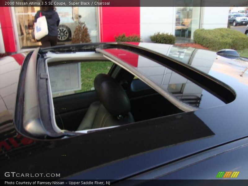 Super Black / Charcoal 2008 Nissan Altima 3.5 SE Coupe