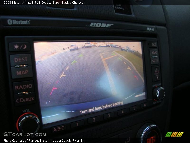 Super Black / Charcoal 2008 Nissan Altima 3.5 SE Coupe