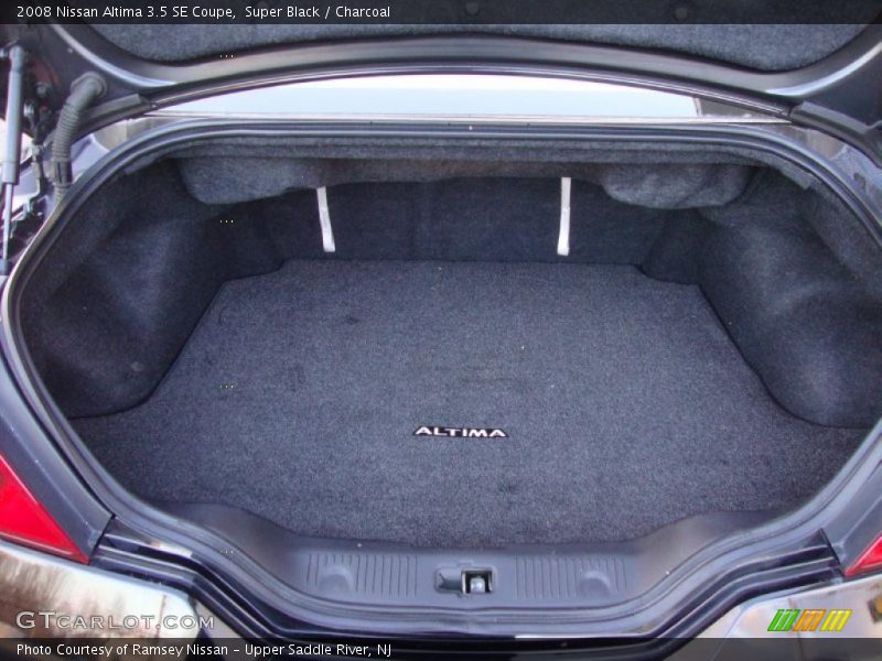 Super Black / Charcoal 2008 Nissan Altima 3.5 SE Coupe
