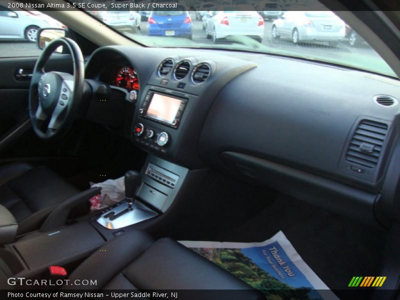 Super Black / Charcoal 2008 Nissan Altima 3.5 SE Coupe
