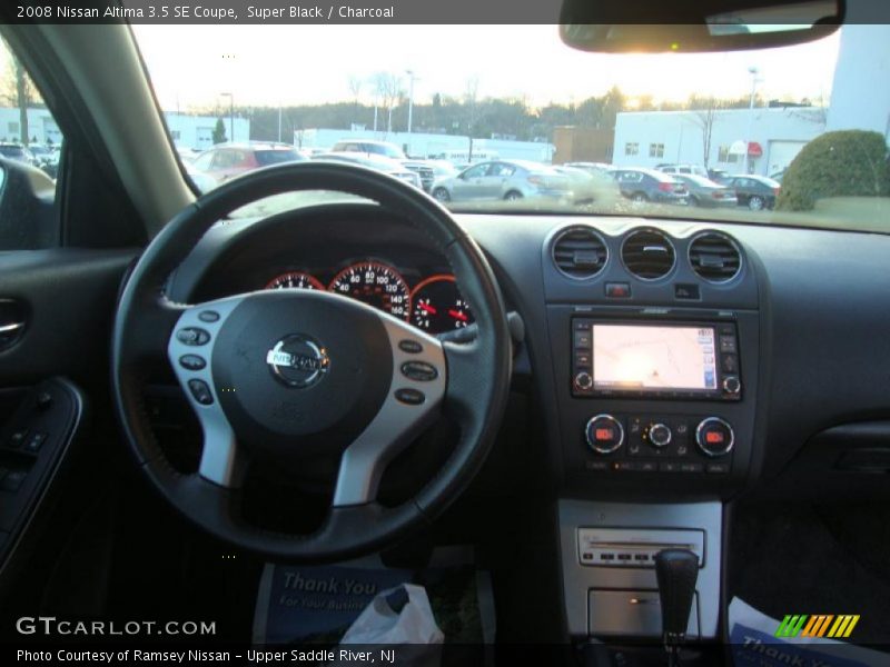 Super Black / Charcoal 2008 Nissan Altima 3.5 SE Coupe