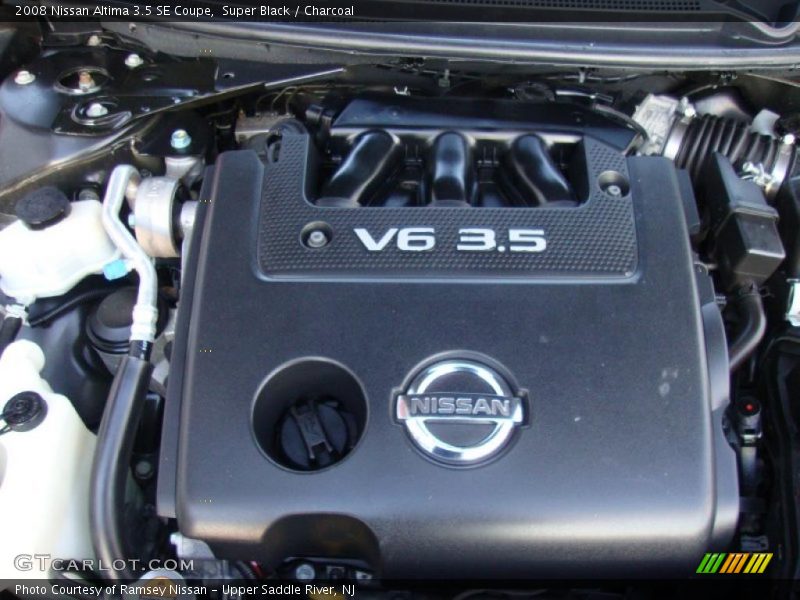 Super Black / Charcoal 2008 Nissan Altima 3.5 SE Coupe