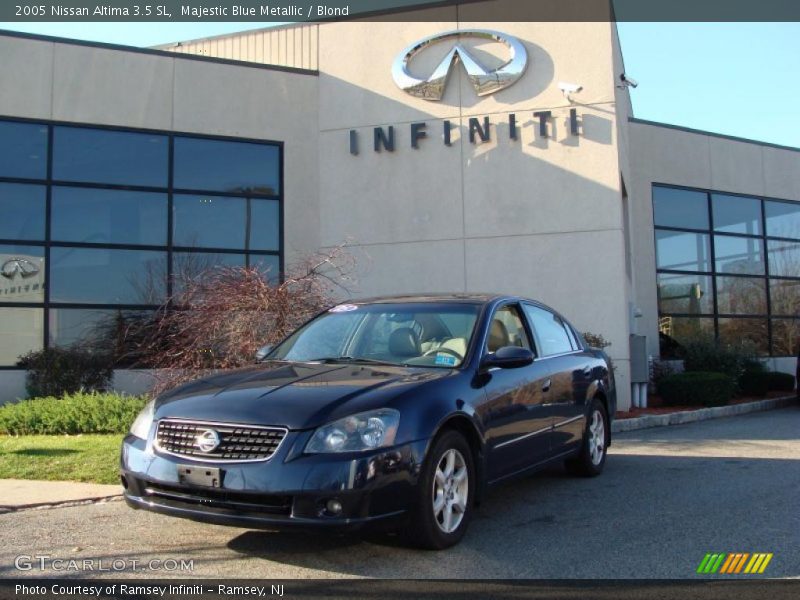 Majestic Blue Metallic / Blond 2005 Nissan Altima 3.5 SL