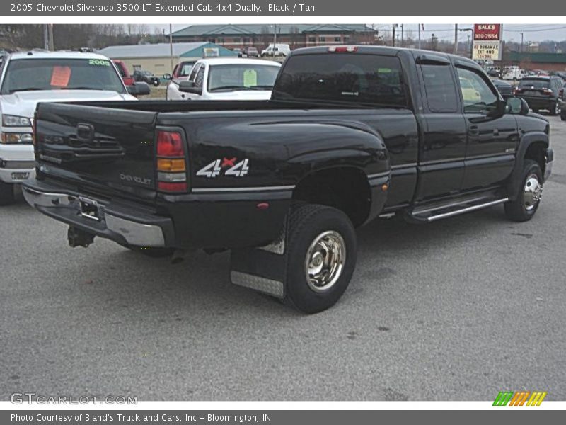 Black / Tan 2005 Chevrolet Silverado 3500 LT Extended Cab 4x4 Dually