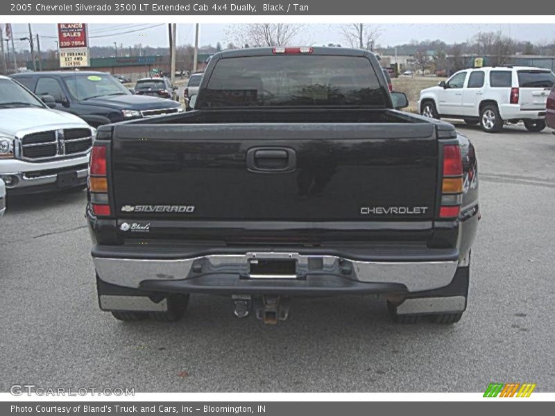 Black / Tan 2005 Chevrolet Silverado 3500 LT Extended Cab 4x4 Dually