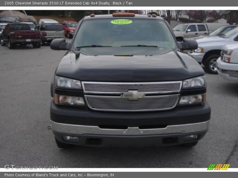 Black / Tan 2005 Chevrolet Silverado 3500 LT Extended Cab 4x4 Dually