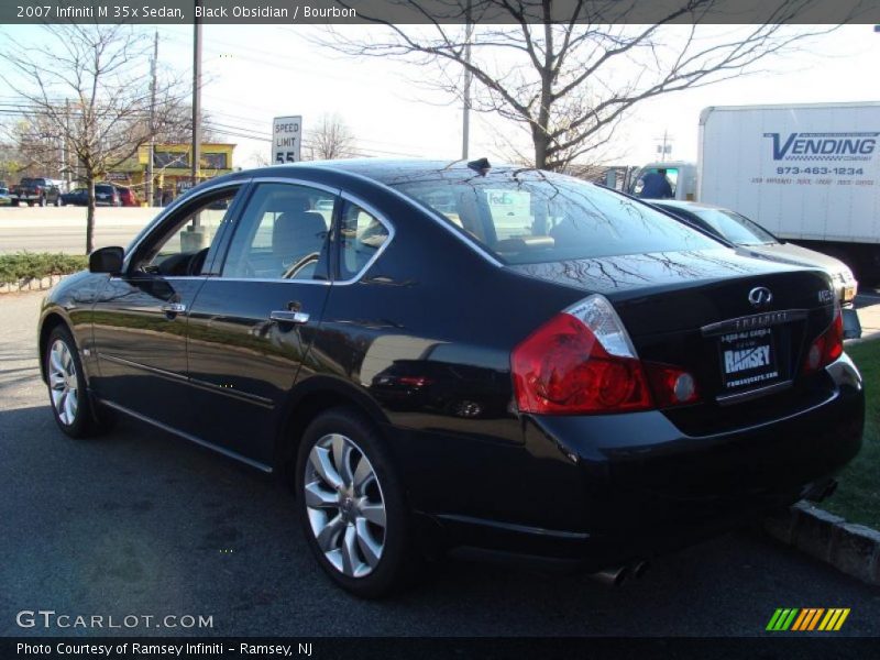 Black Obsidian / Bourbon 2007 Infiniti M 35x Sedan