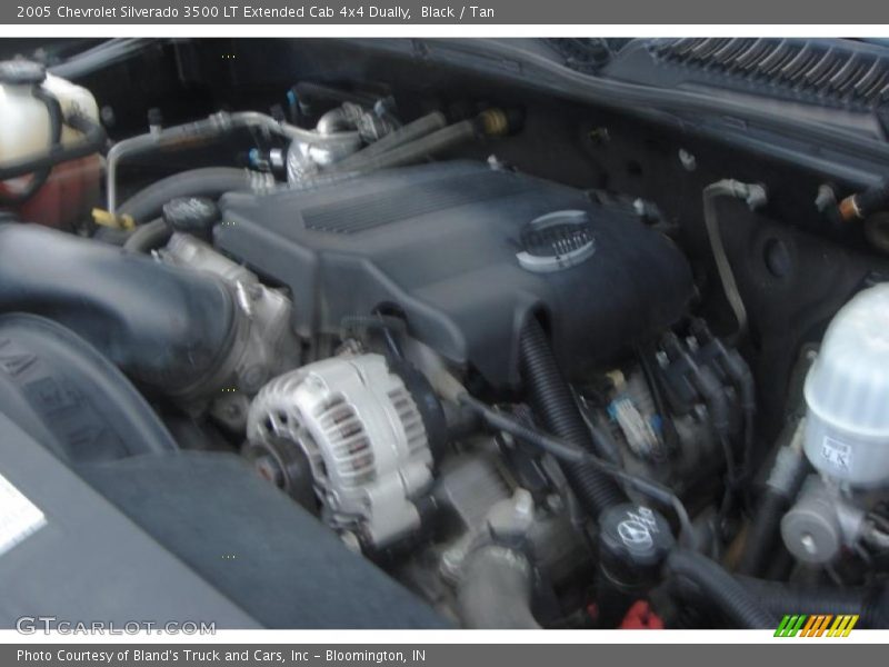 Black / Tan 2005 Chevrolet Silverado 3500 LT Extended Cab 4x4 Dually