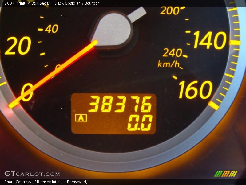 Black Obsidian / Bourbon 2007 Infiniti M 35x Sedan