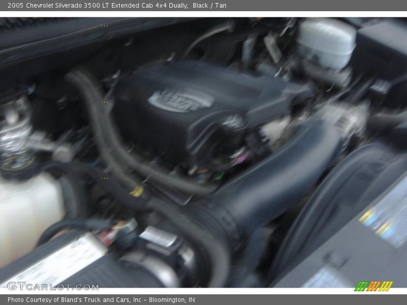 Black / Tan 2005 Chevrolet Silverado 3500 LT Extended Cab 4x4 Dually