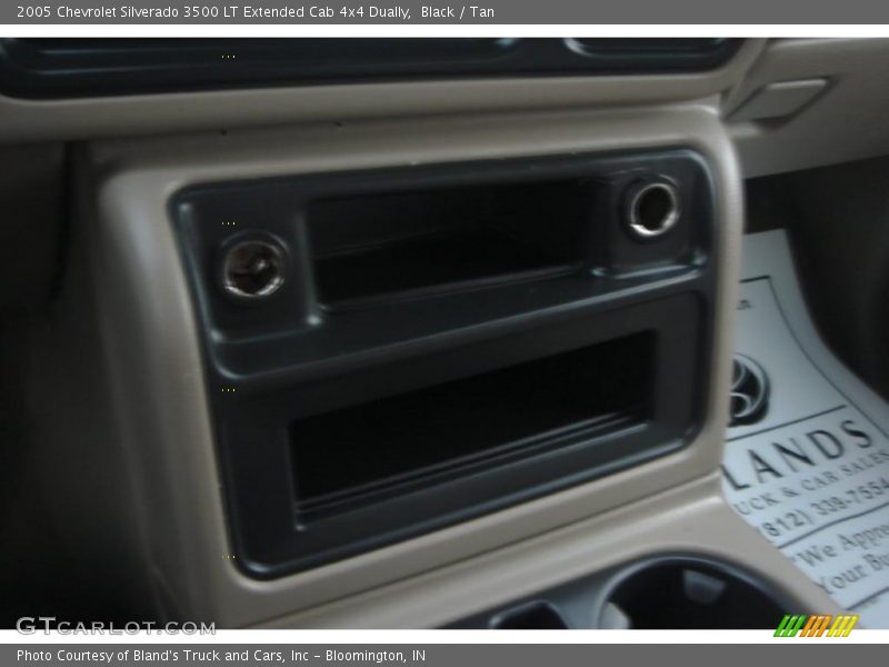 Black / Tan 2005 Chevrolet Silverado 3500 LT Extended Cab 4x4 Dually