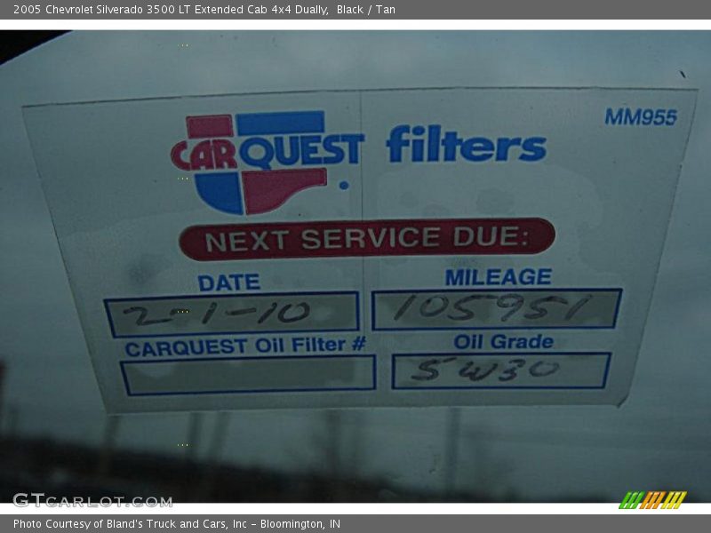 Black / Tan 2005 Chevrolet Silverado 3500 LT Extended Cab 4x4 Dually
