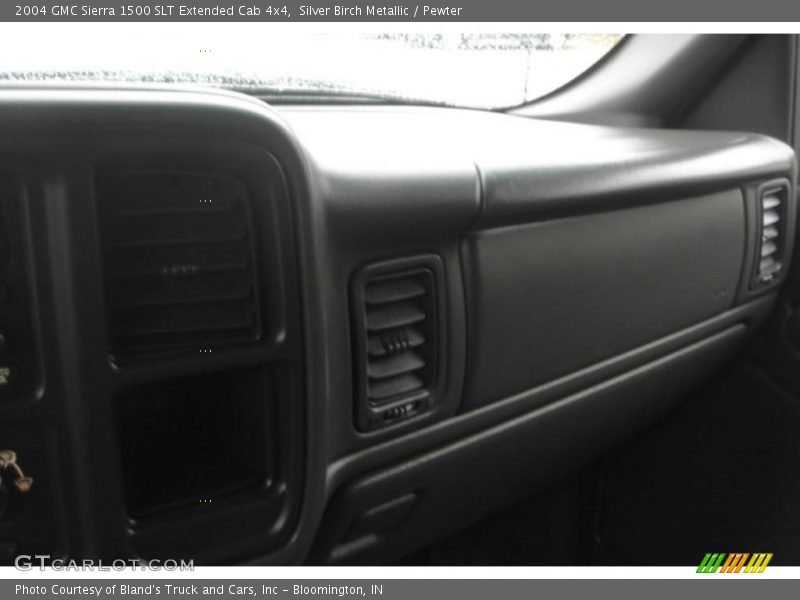 Silver Birch Metallic / Pewter 2004 GMC Sierra 1500 SLT Extended Cab 4x4