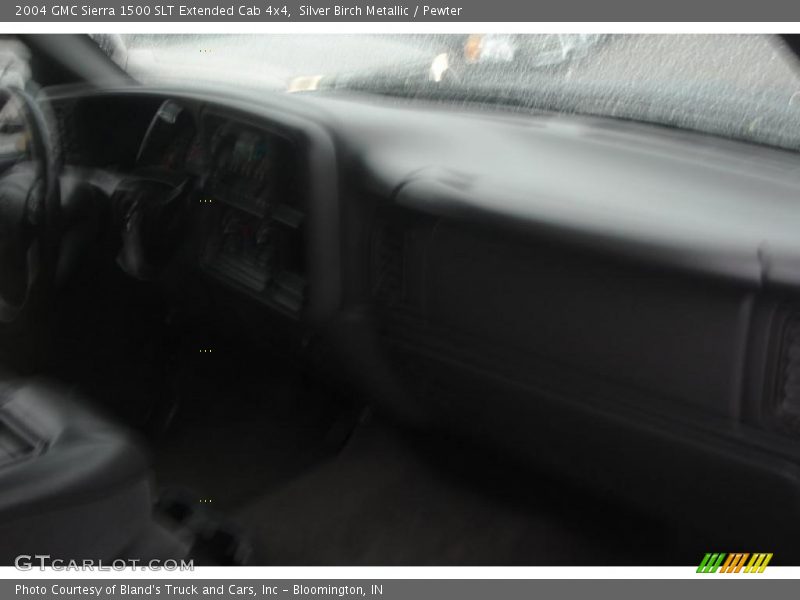 Silver Birch Metallic / Pewter 2004 GMC Sierra 1500 SLT Extended Cab 4x4