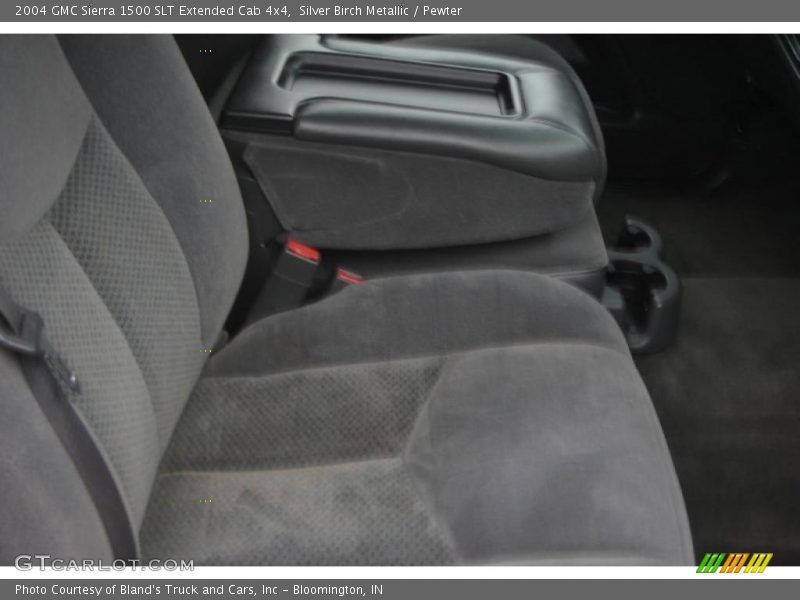 Silver Birch Metallic / Pewter 2004 GMC Sierra 1500 SLT Extended Cab 4x4