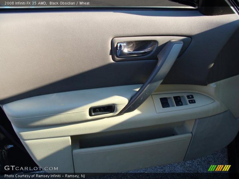 Black Obsidian / Wheat 2008 Infiniti FX 35 AWD