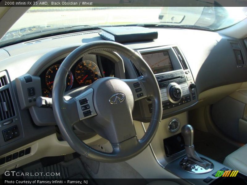 Black Obsidian / Wheat 2008 Infiniti FX 35 AWD