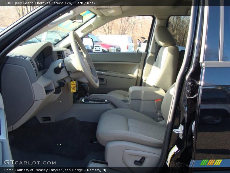Black / Khaki 2007 Jeep Grand Cherokee Laredo 4x4